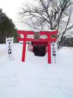 十二山神宮の鳥居