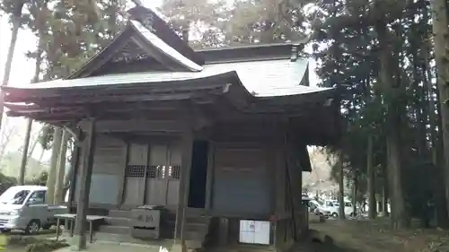 諏訪神社の本殿・本堂