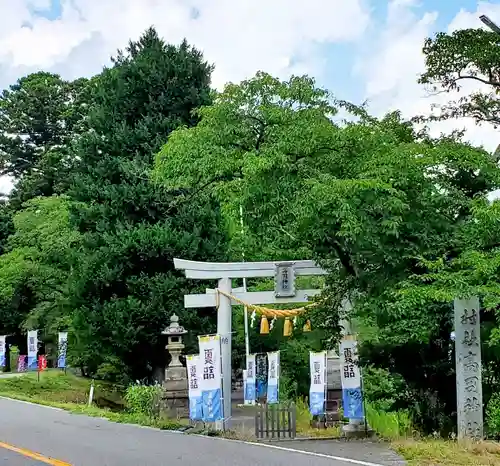 高司神社〜むすびの神の鎮まる社〜の鳥居