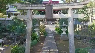 和泉貴船神社(和泉熊野神社境外末社)の鳥居