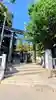 柏諏訪神社の鳥居