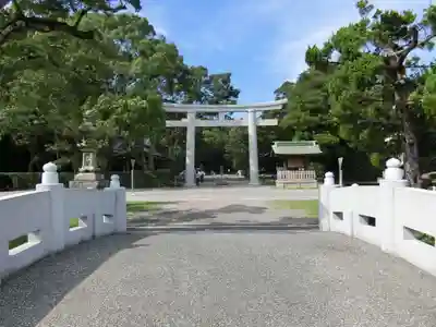 日前神宮・國懸神宮の鳥居