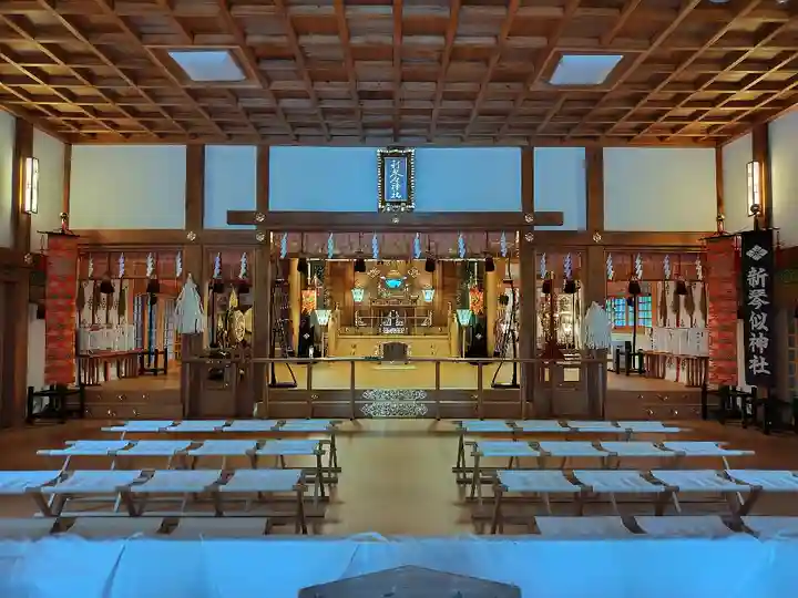 新琴似神社の本殿・本堂