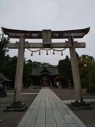 總社大神宮の鳥居