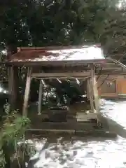 伊富岐神社の手水