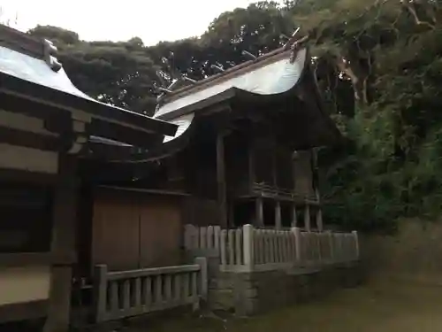 織幡神社の本殿