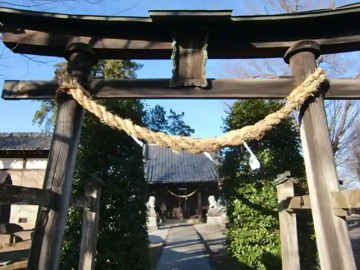 血方神社の鳥居