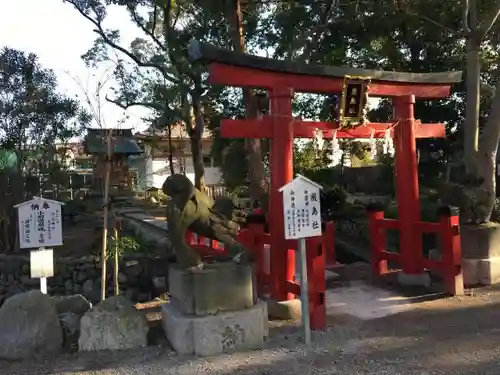 葛飾八幡宮の鳥居