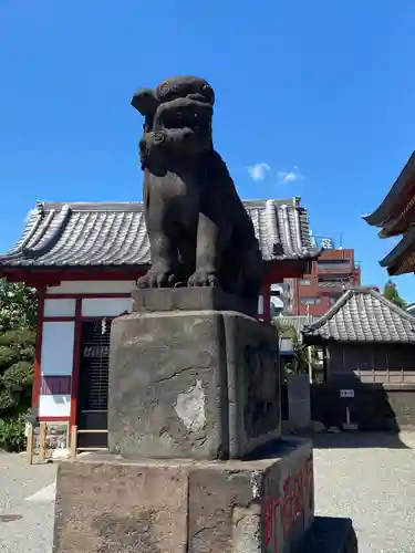 羽田神社の狛犬