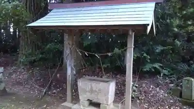 地神神社の手水舎