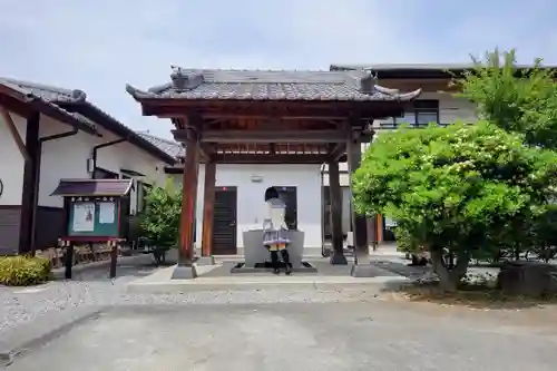 一向寺の手水舎