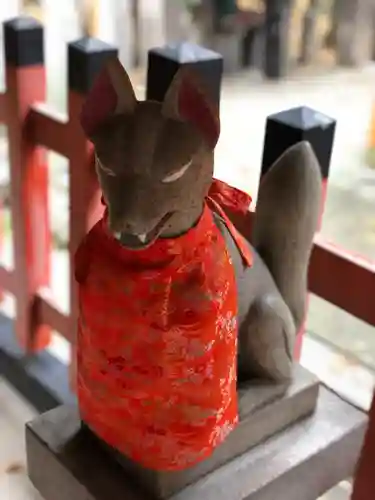 生國魂神社の狛犬