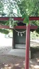 諏訪神社の鳥居