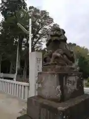 岩井八坂神社の狛犬