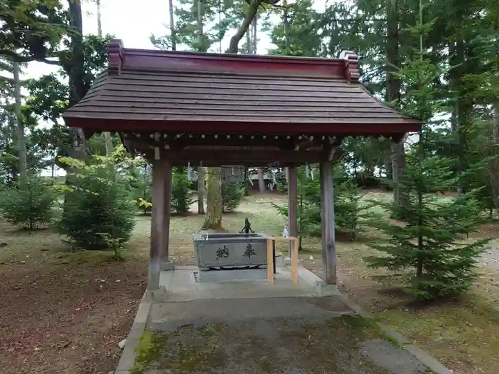 芽室神社の手水舎