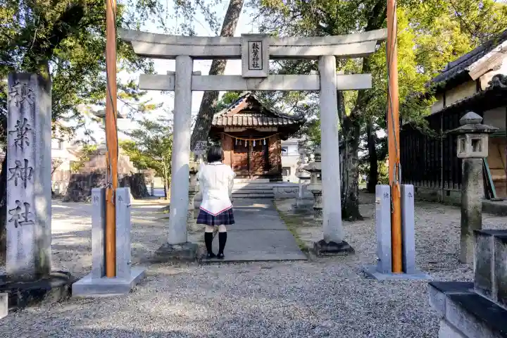 和泉八劔神社の鳥居