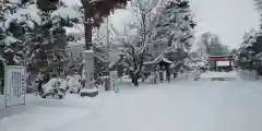 北鎮安全神社の庭園