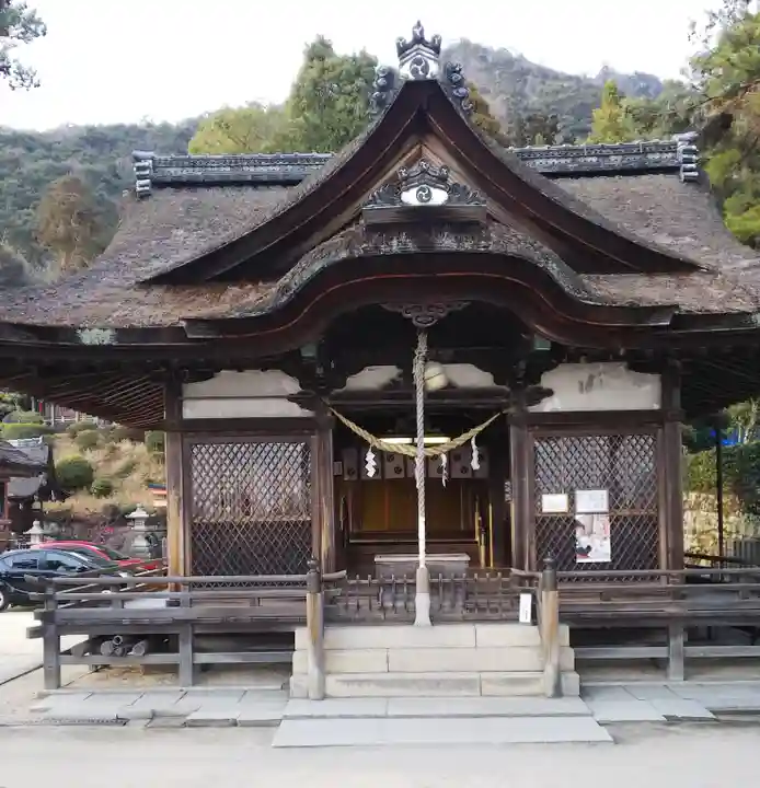 白鬚神社の本殿・本堂