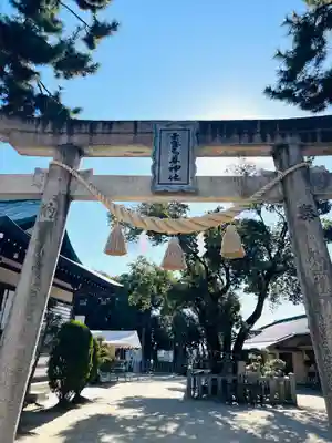 素盞嗚尊神社（江坂神社）の鳥居