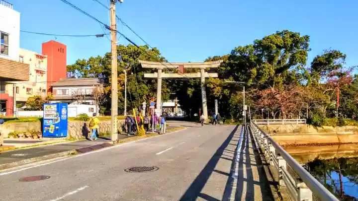 住吉神社(入水神社)の鳥居