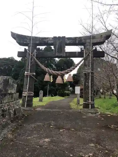 竃門菅原神社の鳥居