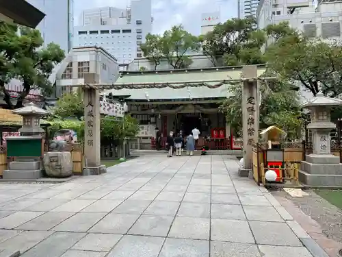 露天神社（お初天神）の本殿