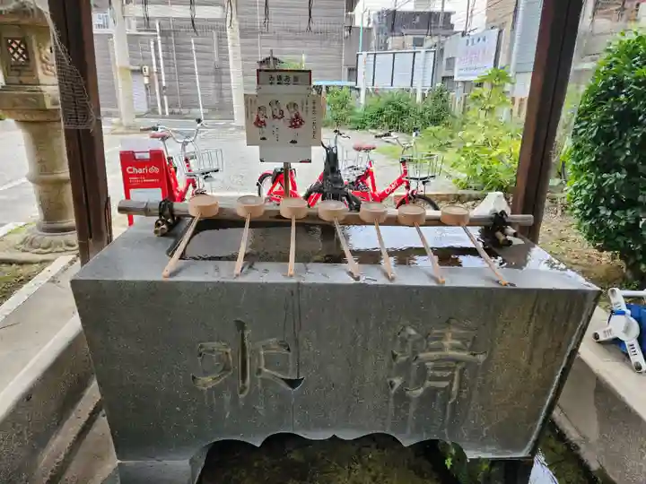 鹽竃神社の手水舎