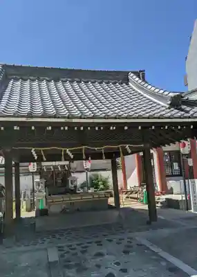 敷津松之宮　大国主神社の手水舎