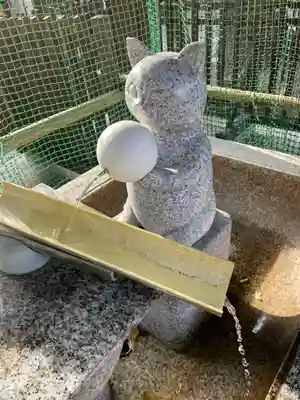 荻窪白山神社の手水舎