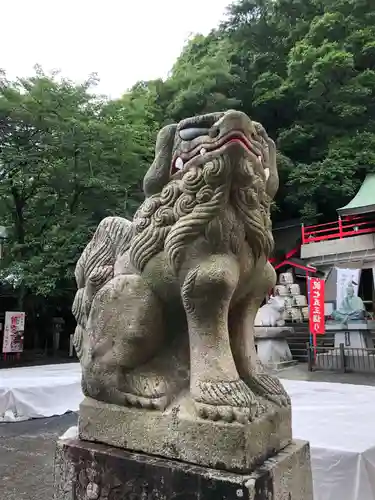 徳島眉山天神社の狛犬