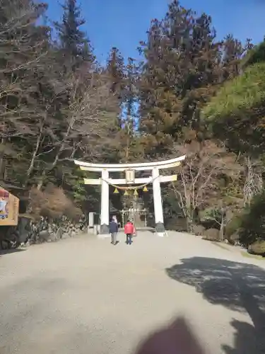 宝登山神社の鳥居