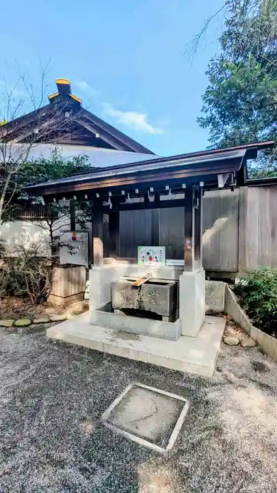 阿佐ヶ谷神明宮の手水舎