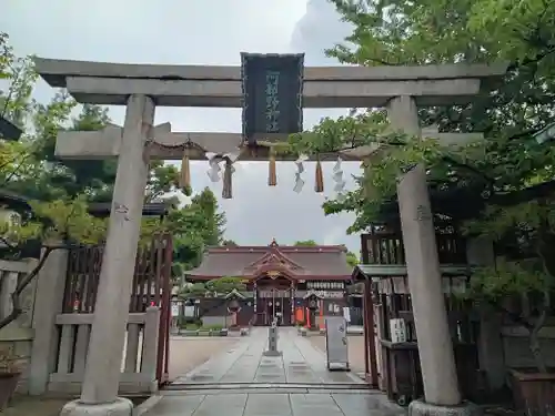 阿部野神社の鳥居