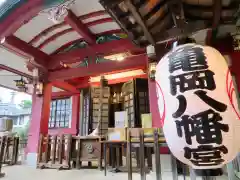 市谷亀岡八幡宮の本殿