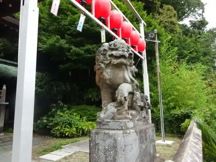 叶神社(東叶神社)の狛犬