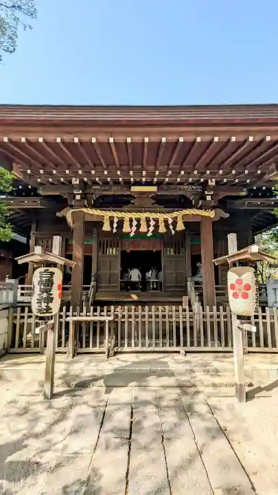 白幡天神社の本殿・本堂