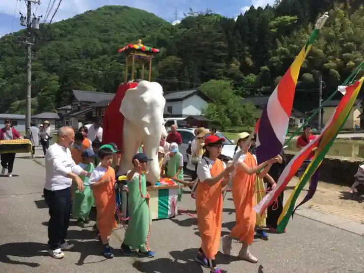 願慶寺のお祭り