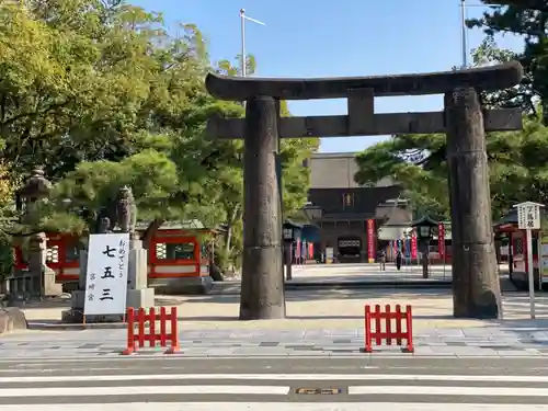 筥崎宮の鳥居