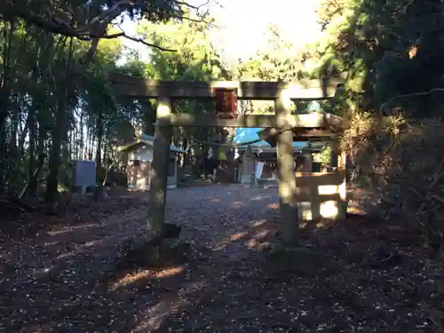 足尾神社本宮・奥宮の鳥居