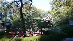 岡崎神社の庭園