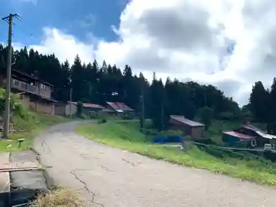 飯笠山神社の周辺