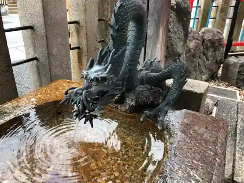 北野神社（大須）の手水舎