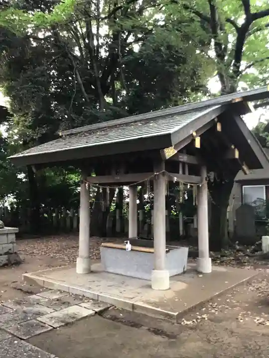 北星神社の手水舎