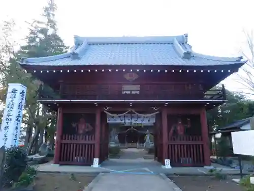 佐竹寺の山門