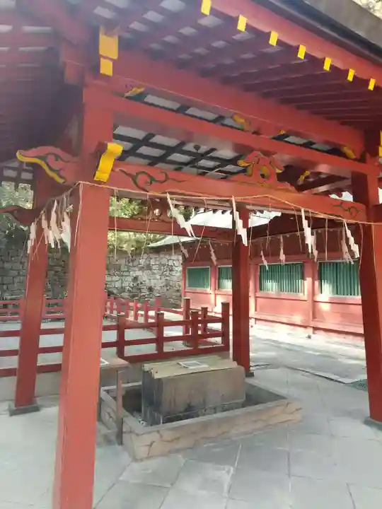 一之宮貫前神社の手水舎