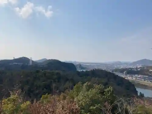 犬山寂光院の景色