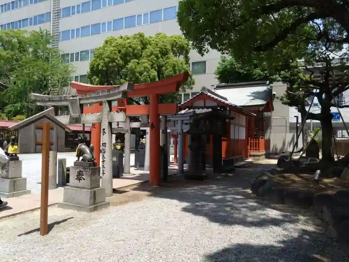 今益稲荷神社の鳥居