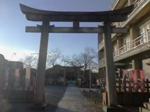 六孫王神社の鳥居