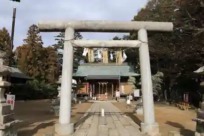 三春大神宮の鳥居