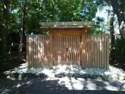 河原淵神社（豊受大神宮摂社）の山門・神門